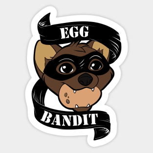 Egg Bandit Sticker